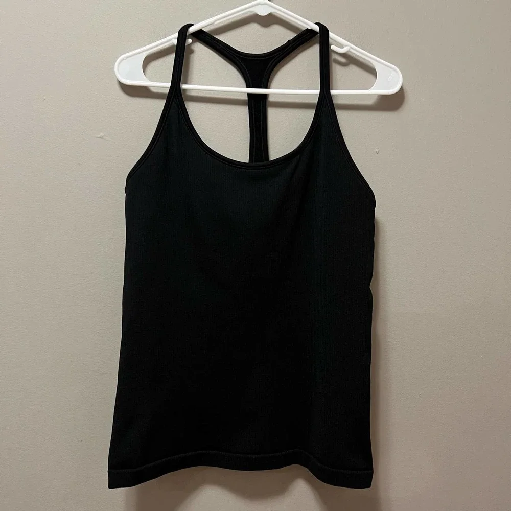 Athleta Ribbed Racerback Tank size XL